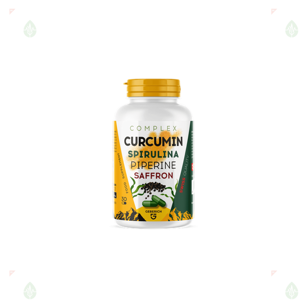 Complex Curcumin Spirulina Piperine Saffron